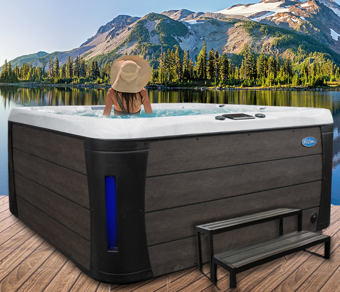 Calspas hot tub being used in a family setting - hot tubs spas for sale Millhall